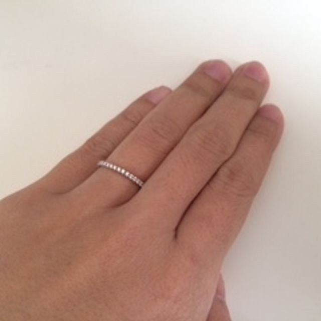 【ショーメ(CHAUMET)の口コミ】 一粒ダイヤ等の婚約指輪は普段使いしにくいので、普段からでも使えるよう…