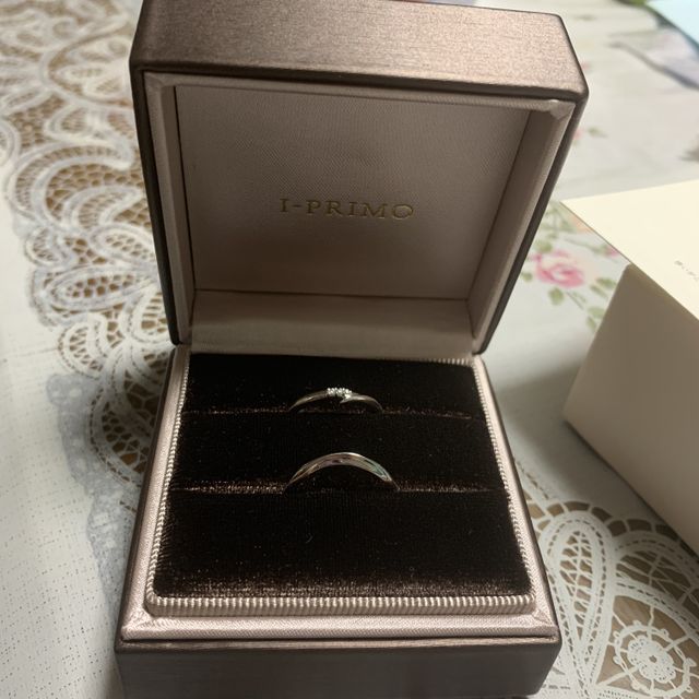 【アイプリモ(I-PRIMO)の口コミ】 デザインや価格帯に関わらず素材を選ぶ事が出来、お値段変わらずプラチナ(…