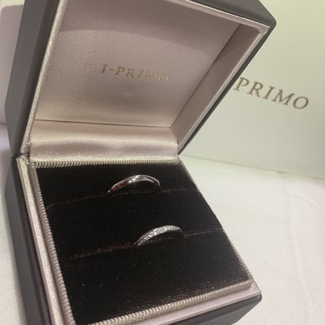 【アイプリモ(I-PRIMO)の口コミ】 指輪自体の線が細く、指を曲げたりするときなどつけ心地がとてもよかった…
