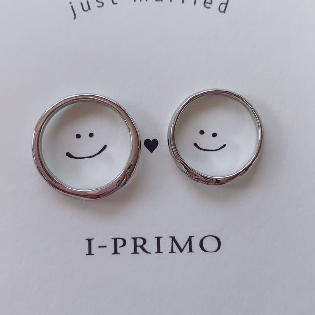 【アイプリモ(I-PRIMO)の口コミ】 ペアデザインだと片方気に入らなかったりしたのですが、それにこだわらず…