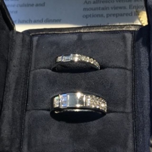 【ハリー・ウィンストン(Harry Winston)の口コミ】 ハリーウィンストンのゴージャスさがみてとれる、素敵なデザインの指輪で…