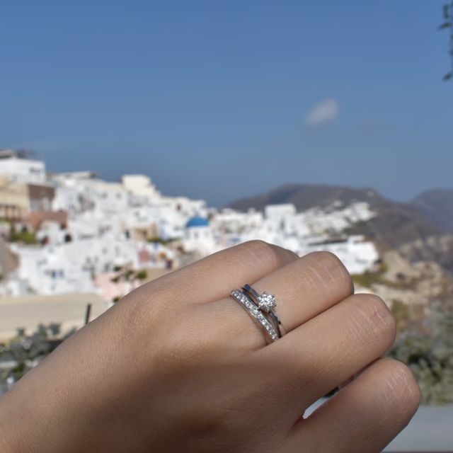 【俄(にわか)の口コミ】 婚約指輪と同じブランドにしたかったので。
婚約指輪がシンプルな分結婚指…