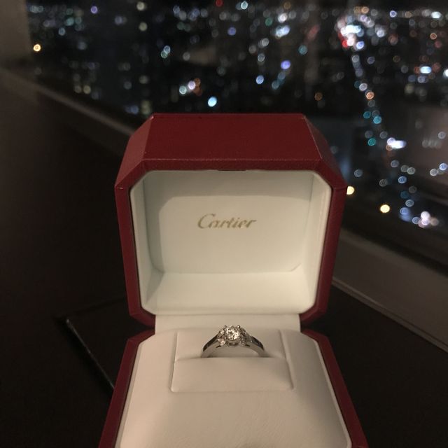 【カルティエ(Cartier)の口コミ】 彼がネットで色々調べて決めてくれたので、自分では決めていませんが、カ…