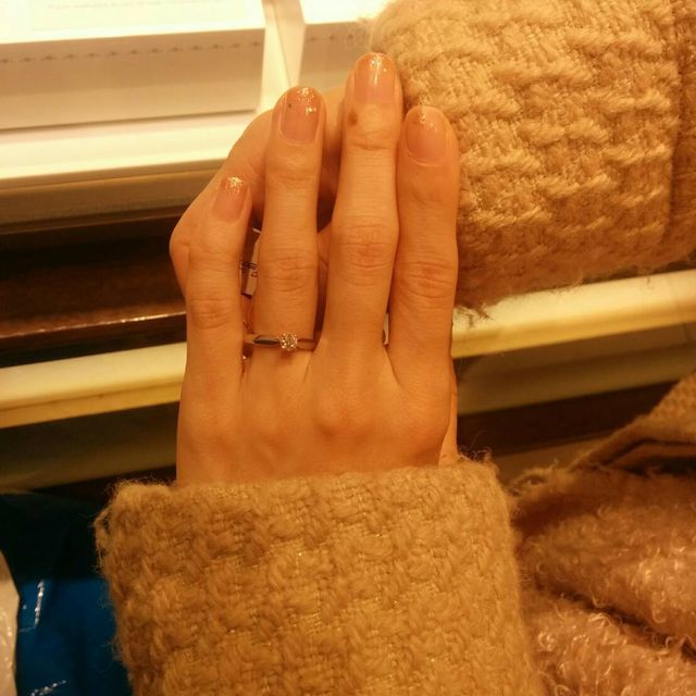 【MIKIMOTO(ミキモト)の口コミ】 婚約指輪はとにかく試着してみないと自分の手に似合うかどうかがわからな…