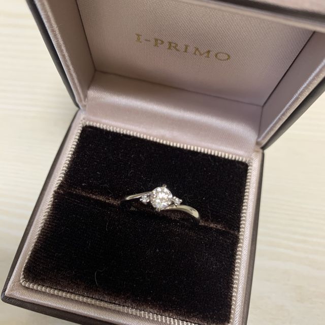 【アイプリモ(I-PRIMO)の口コミ】 全くイメージを持たずにお店に行きましたが、指輪の形からゆっくりと選ぶ…