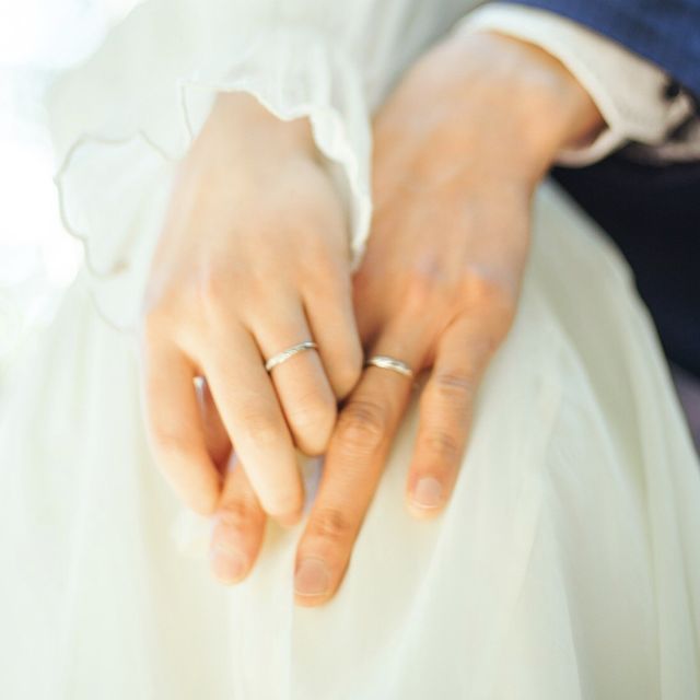 【garden(ガーデン)の口コミ】 婚約指輪はなしで結婚指輪のみだったので、シンプルなデザインの中でも、…
