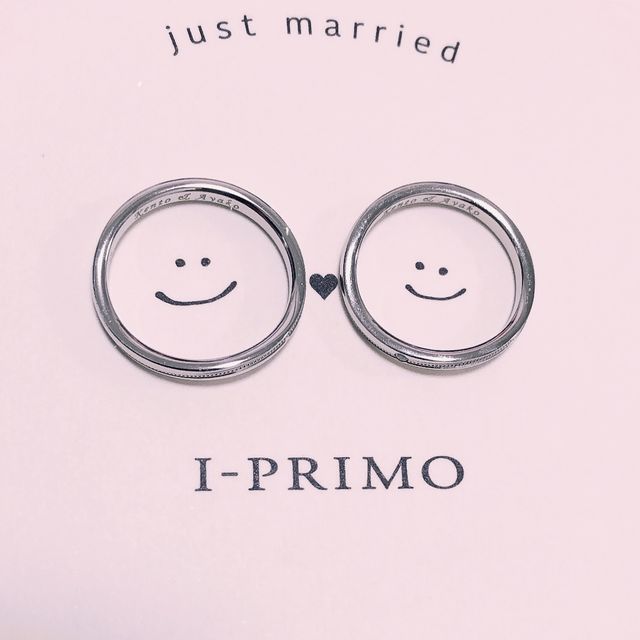 【アイプリモ(I-PRIMO)の口コミ】 婚約指輪がウェーブだったので、それに合わせて作ってもらいました。ゆっ…