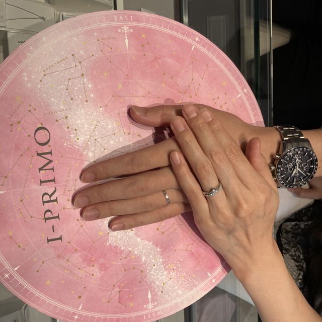 【アイプリモ(I-PRIMO)の口コミ】 とても悩みましたが、一生に一度の、常に着用する物なので値段ではなく、…