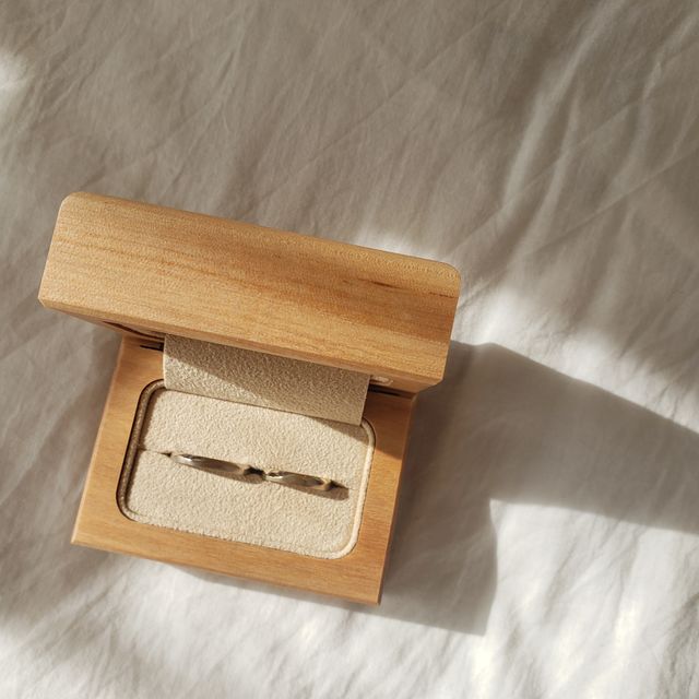 【uchimari(ウチマリ)の口コミ】 結婚指輪は絶対自分で作りたいと決めていたので、以前から気になっていたU…