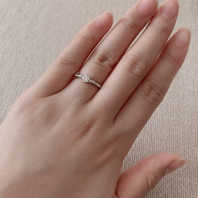 【アイプリモ(I-PRIMO)の口コミ】 現在遠距離の彼と、遠距離になる前に一緒に指輪を見に行きました。そこで…