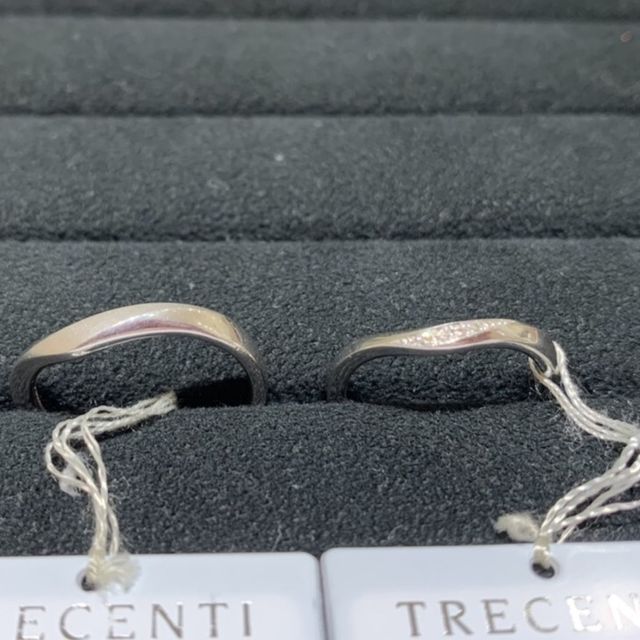 【TRECENTI(トレセンテ)の口コミ】 内甲丸仕上げによって、指輪の着け心地がとても良かったのが1番の決め手で…
