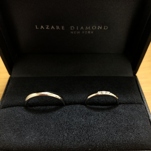 【ラザール ダイヤモンド(LAZARE DIAMOND)の口コミ】 ダイヤの美しさと担当して下さったスタッフの方の感じの良さの2点で購入を…