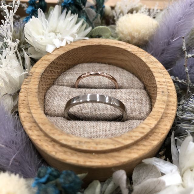 【鎌倉彫金工房の口コミ】 ブランドなどにこだわりが無かったので、思い出作りと自分たちだけの指輪…