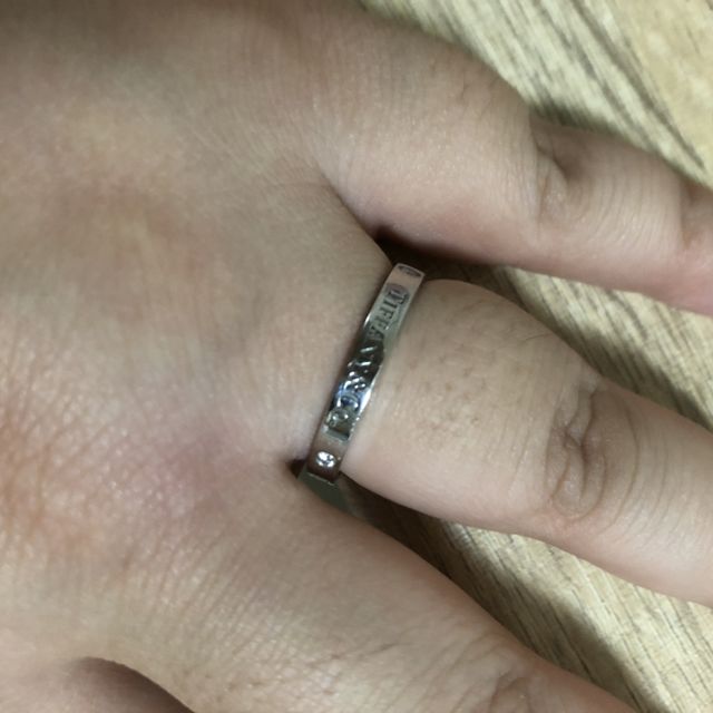 【ティファニー(Tiffany & Co.)の口コミ】 シンプルな指輪をさがしていました。ティファニーブランドに昔から憧れて…