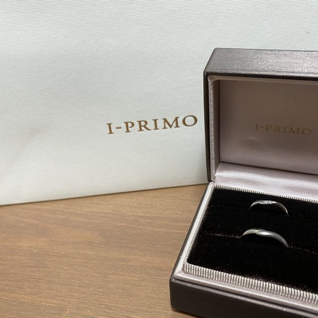 【アイプリモ(I-PRIMO)の口コミ】 とにかくアフターサービスが充実してる点が一番でした。
あとは、結婚指輪…