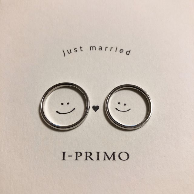 【アイプリモ(I-PRIMO)の口コミ】 店員さんが数々素敵な指輪を紹介してくれたのですが、選んだ指輪が1番目に…