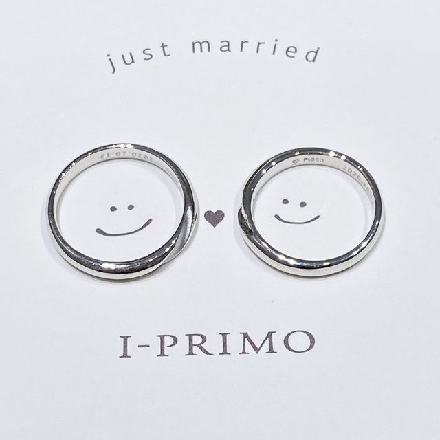 【アイプリモ(I-PRIMO)の口コミ】 シンプルなデザインの指輪を探していました。ある程度理想の形の指輪が自…