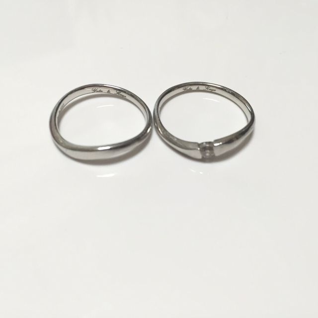 【ギンザタナカブライダル(GINZA TANAKA BRIDAL)の口コミ】 GINZA TANAKAの店舗で指輪のデザインをたくさん確認させていただきました…