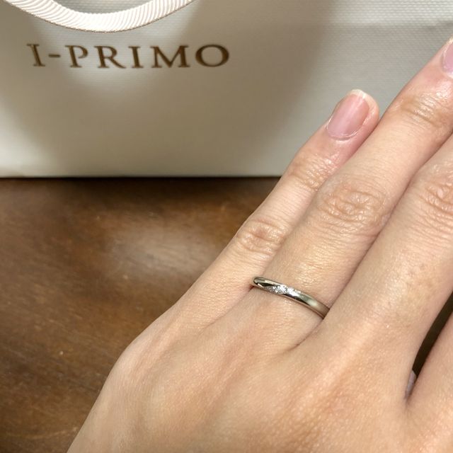 【アイプリモ(I-PRIMO)の口コミ】 自分の指の形と合わせたのと、柔らかい雰囲気が好きなので、ストレートタ…
