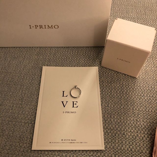 【アイプリモ(I-PRIMO)の口コミ】 指輪とともにサプライズでプロポーズしてくれました！

もちろん事前にジ…