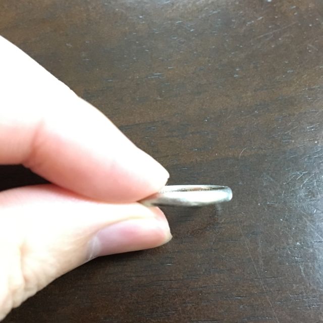 【canal4℃(カナルヨンドシー)の口コミ】 昔ながらのシンプルな形に憧れていて、見つけたのがこの指輪でした。本当…