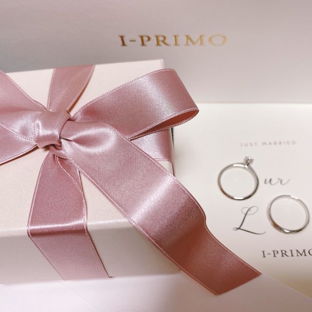 【アイプリモ(I-PRIMO)の口コミ】 シンプルなデザインの指輪を探していました。ネットでみて理想指輪が自分…