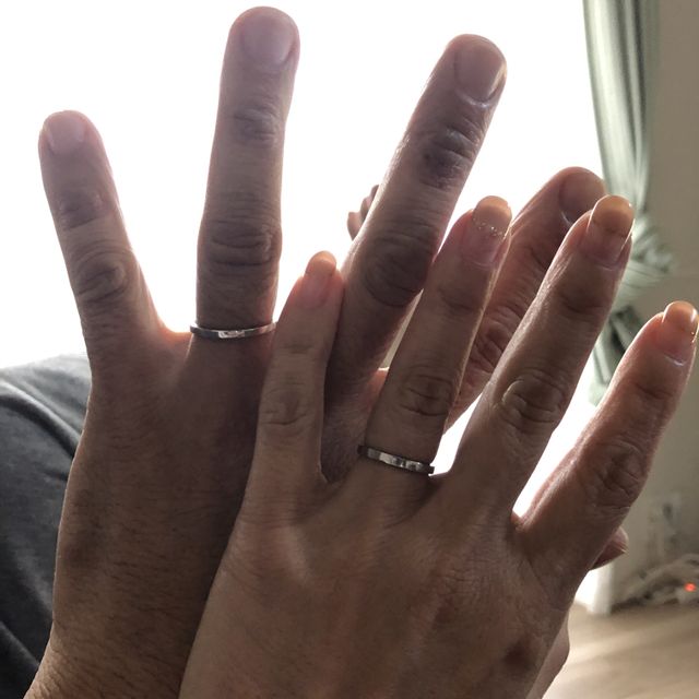 【鎌倉彫金工房の口コミ】 手作りで世界でひとつの結婚指輪が欲しくて、選びました。お互いのを思い…