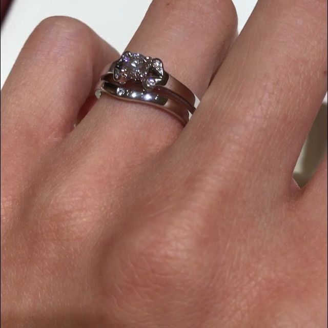 【カルティエ(Cartier)の口コミ】 バレリーナソリテールのこちらのデザインは、あまりしっくりこなかったで…