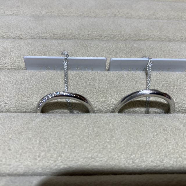 【TRECENTI(トレセンテ)の口コミ】 つけ心地もデザインもとても気に入りました。
楽しくお話ししながら選べて…