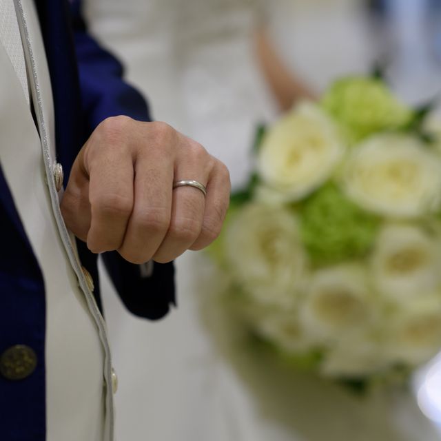 【ティファニー(Tiffany & Co.)の口コミ】 婚約指輪をティファニーで購入したので、結婚指輪もティファニーで購入し…