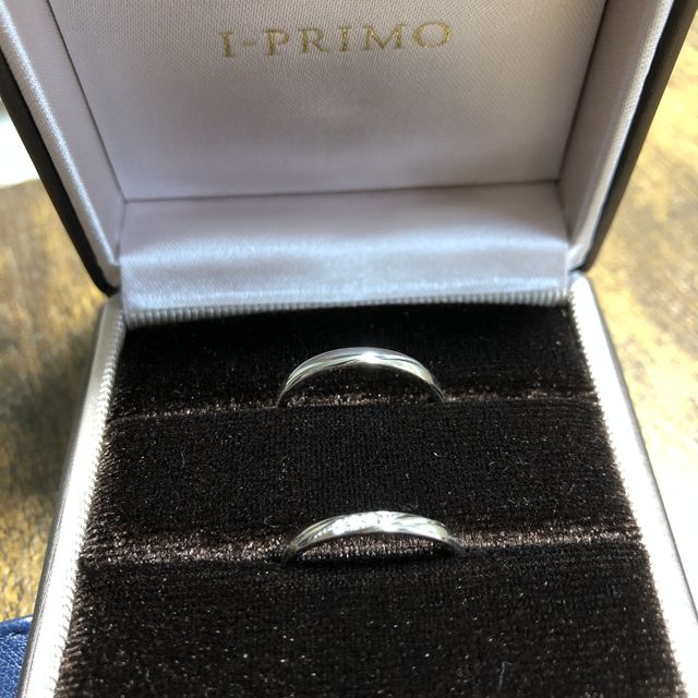 【アイプリモ(I-PRIMO)の口コミ】 指輪選びの条件として、①仕事柄派手な指輪は出来ないためシンプルなデザイ…