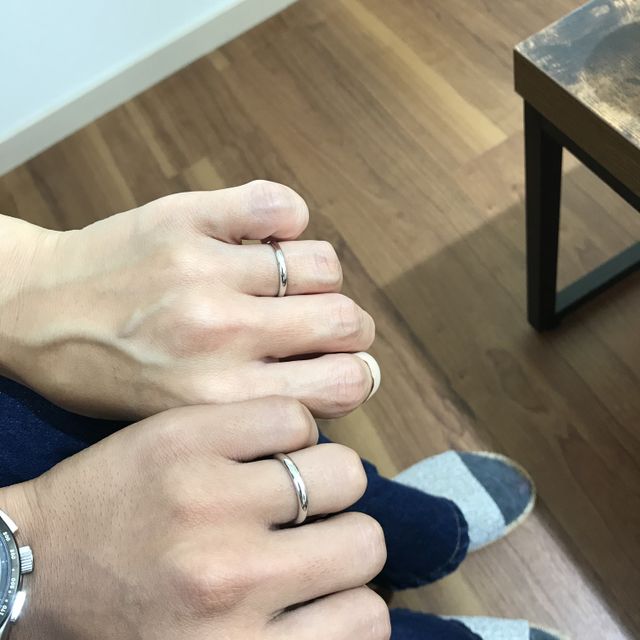 【湘南彫金工房 andfuseの口コミ】 一生に一度の買い物だし「ダイヤが入ったデザインか、他にはない変わった…