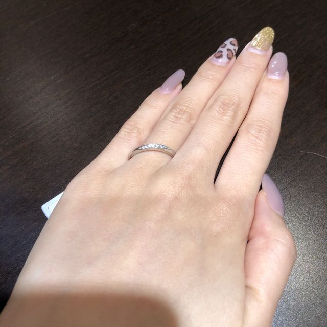 【TRECENTI(トレセンテ)の口コミ】 ダイヤモンドの輝き方、止め方にも丁寧かつ良い品質のもとであると説明を…