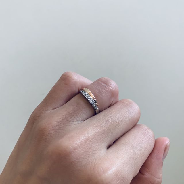 【アイプリモ(I-PRIMO)の口コミ】 指輪探しで重視したことは、人と被らないデザインで永年保証がついている…