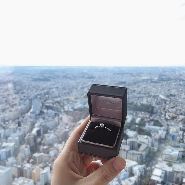 【アイプリモ(I-PRIMO)の口コミ】 指輪の決め手は、ロシアンスパークルという種類のもので、ガードル刻印と…