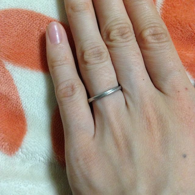 【Galopine & Galopin(ガロピーネガロパン)の口コミ】 お互いの好みから外れすぎず、歳をとっても不釣り合いにならないシンプル…