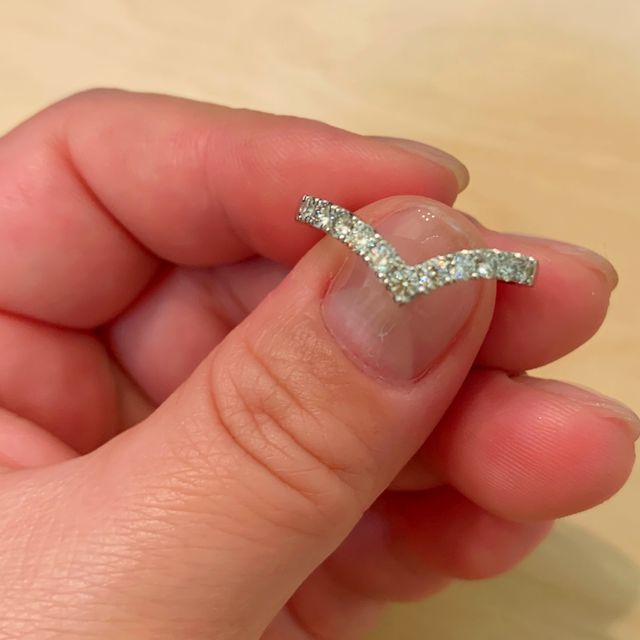 【TANZO.(鍛造指輪)の口コミ】 色々なブランドがある中でTANZOに決めたのは、
フルオーダーが可能であり…