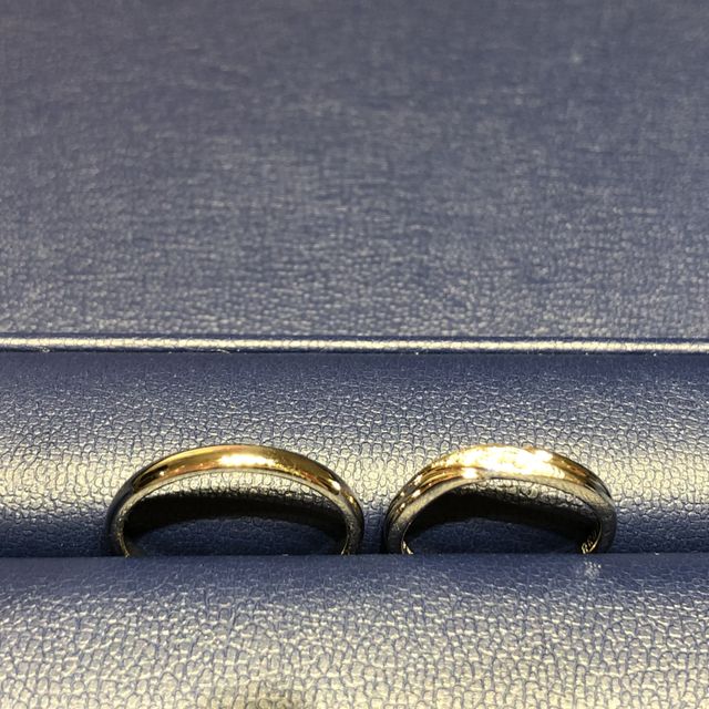 【銀座ダイヤモンドシライシの口コミ】 指輪のデザインは、ストレート、ウェーブ、Vとある中で指が長く綺麗に見え…