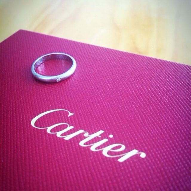 【カルティエ(Cartier)の口コミ】 サプライズに主人が用意してくれていたのですが私は二人で選ぶつもりで楽…