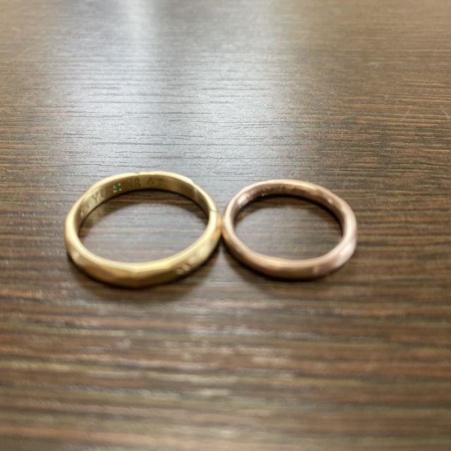 【uchimari(ウチマリ)の口コミ】 手作りできる。手作り感が可愛い、ナチュラルな感じの指輪。
誰ともかぶら…