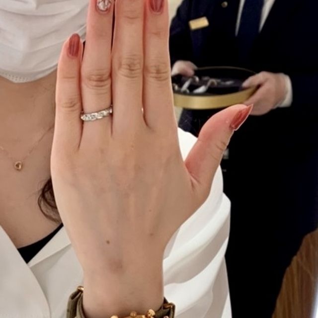 【ショーメ(CHAUMET)の口コミ】 エターナルドゥショーメやジョセフィーヌ等のダイヤがぐるっと入ったデザ…