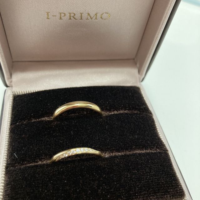 【アイプリモ(I-PRIMO)の口コミ】 色んなデザインがあり、指輪の色も選べるのが特徴です。
お互い、別の製品…