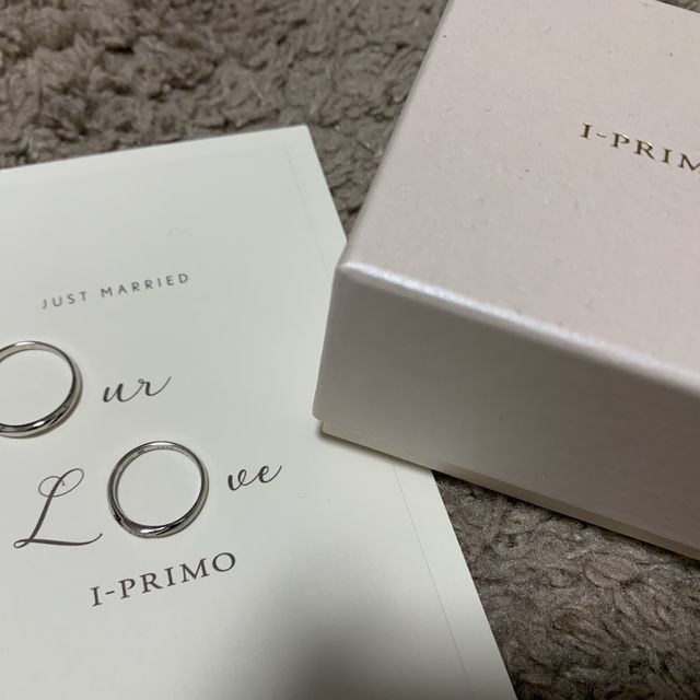 【アイプリモ(I-PRIMO)の口コミ】 いろいろと試着して2人が良いとなったものを購入しました。価格は予算的に…