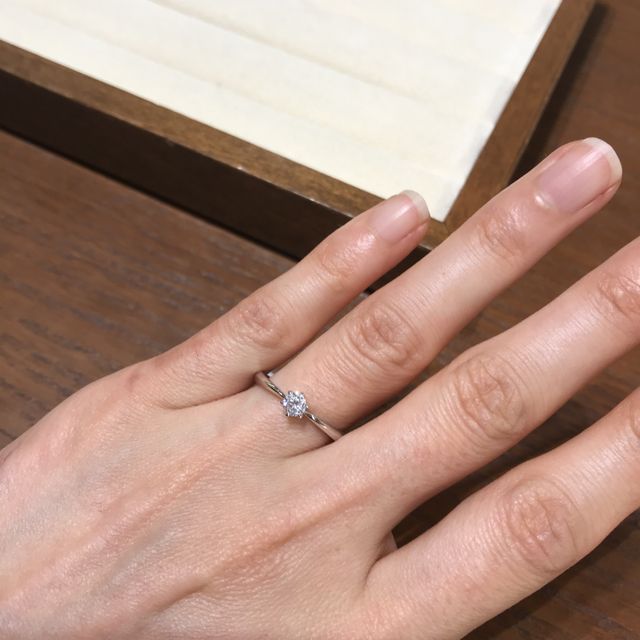【TRECENTI(トレセンテ)の口コミ】 丁寧に説明していただき、似合うリングをご提案いただけてよかったです。…