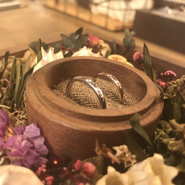 【鎌倉彫金工房の口コミ】 これからずっと付けることを考えて、シンプルなデザインにしました。色は…