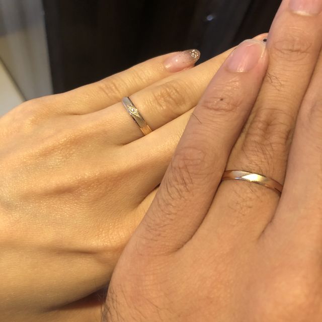 【insembre(インセンブレ)の口コミ】 シンプルデザインのピンクゴールドを探してました。
山城時計店パルコシテ…