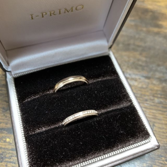 【アイプリモ(I-PRIMO)の口コミ】 婚約指輪と重ね付けしたかったので、合うデザインで探していたところ、雰…