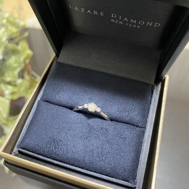 【ラザール ダイヤモンド(LAZARE DIAMOND)の口コミ】 周りと被りにくいものにしたいと話していたところ、サイトでこちらのブラ…