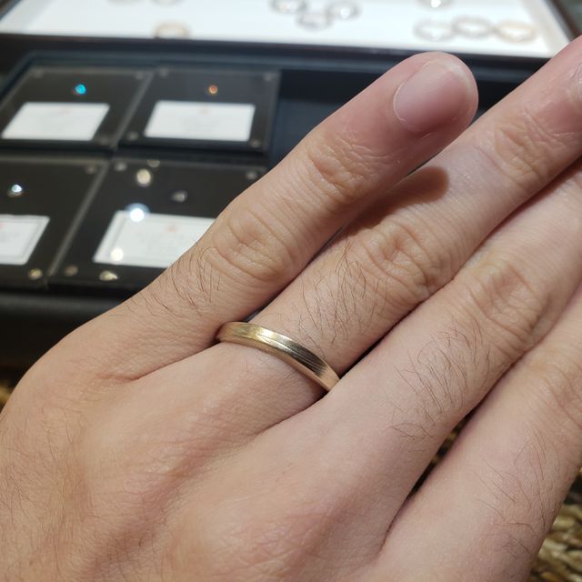 【杢目金屋(もくめがねや)の口コミ】 デザインは他ブランドとはまったく違う感じでここでしか買えない特別な指…