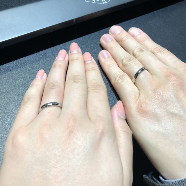 【ヴァン クリーフ＆アーペル(Van Cleef & Arpels)の口コミ】 ヴァンクリーフアンドアーペルが好きで、結婚指輪のつけ心地がダントツで…
